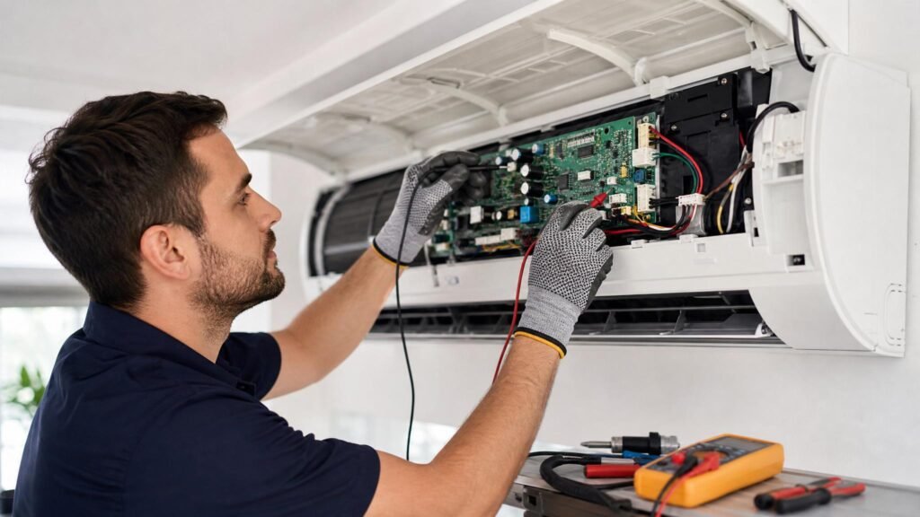 تشخيص أخطاء AC 23 وAC 24 في مكيف سامسونج