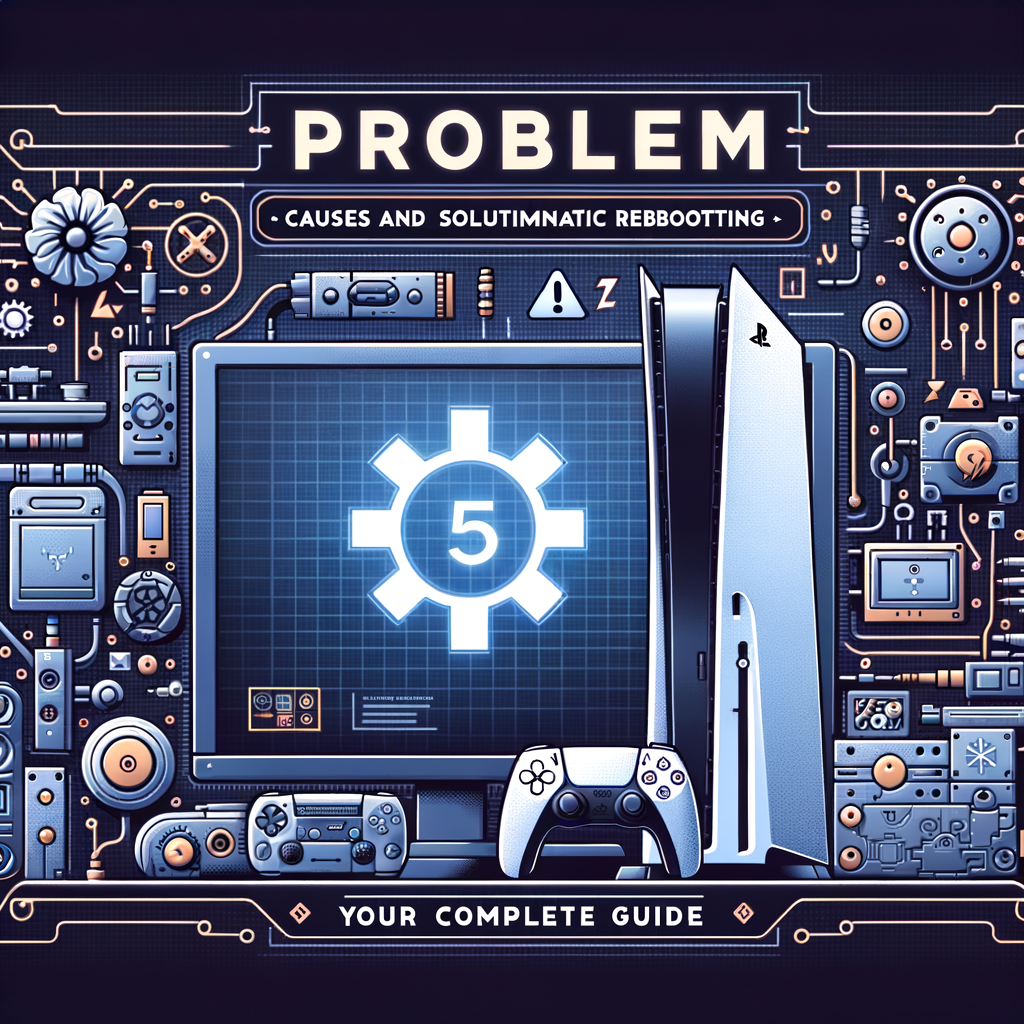 Illustration of أسباب وحلول إعادة التشغيل التلقائي لجهاز PS5 - دليلك الشامل