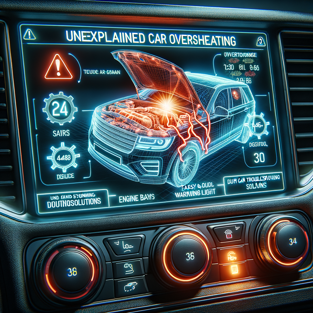 Illustration of ارتفاع حرارة السيارة بدون سبب: دليل الحلول السهلة والمذهلة