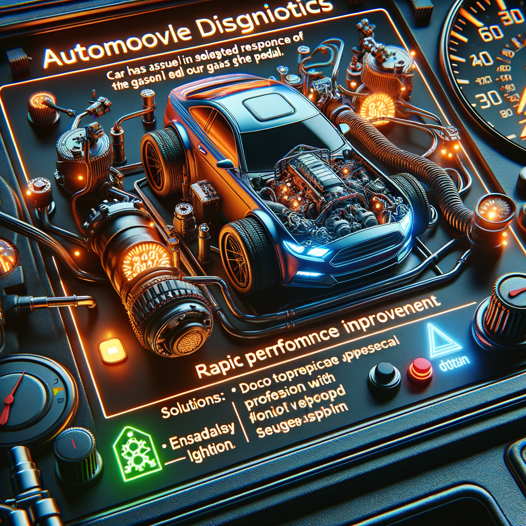 Illustration of تأخير استجابة دواسة البنزين: الحلول المذهلة لتحسين الأداء ا