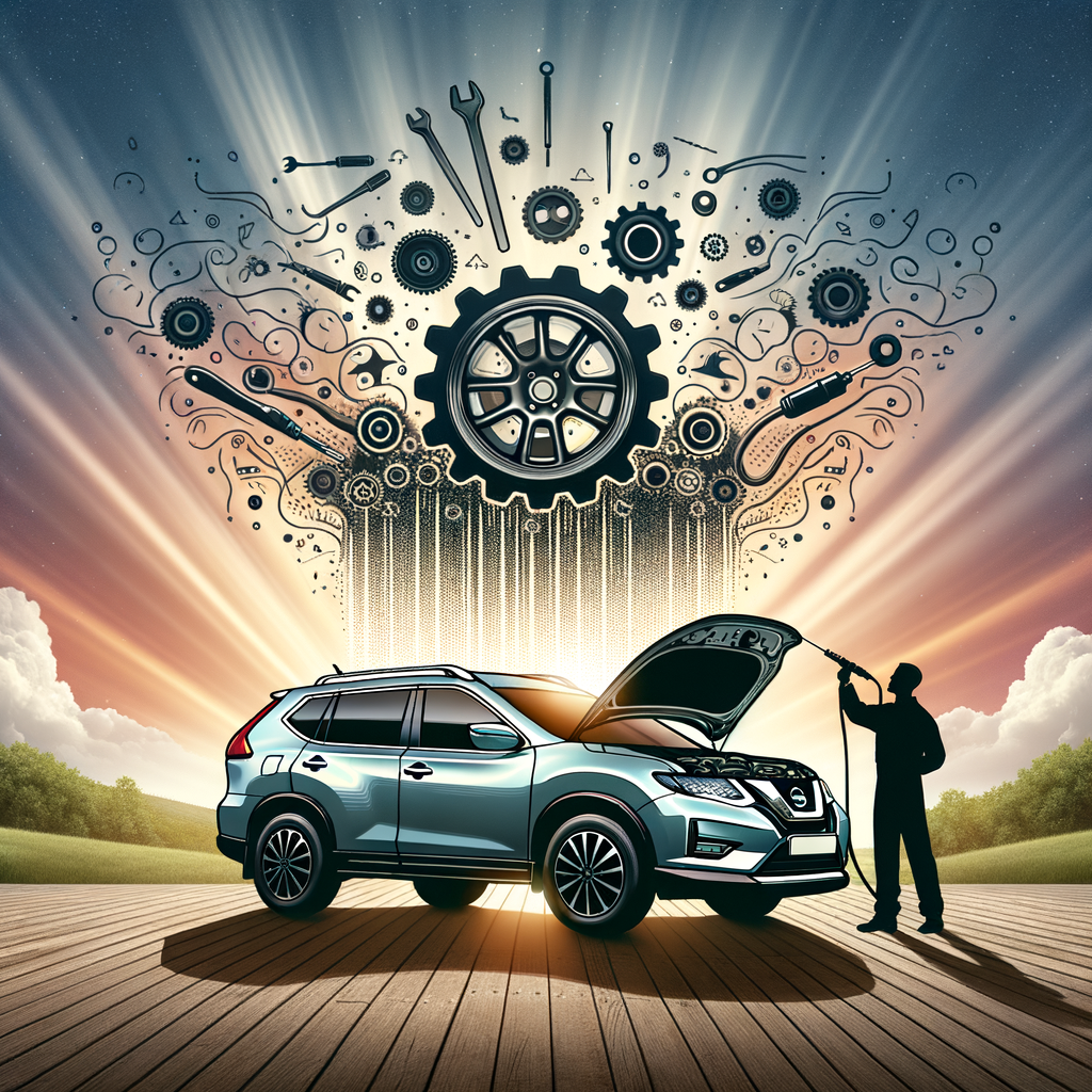 Illustration of حل صوت طنين CVT في نيسان اكس تريل بسهولة وفعالية