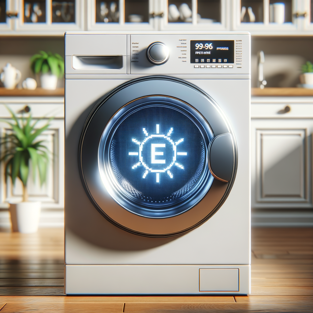 Illustration of رمز الخطأ DC في غسالة سامسونج: أسباب اختلال التوازن والحل الف