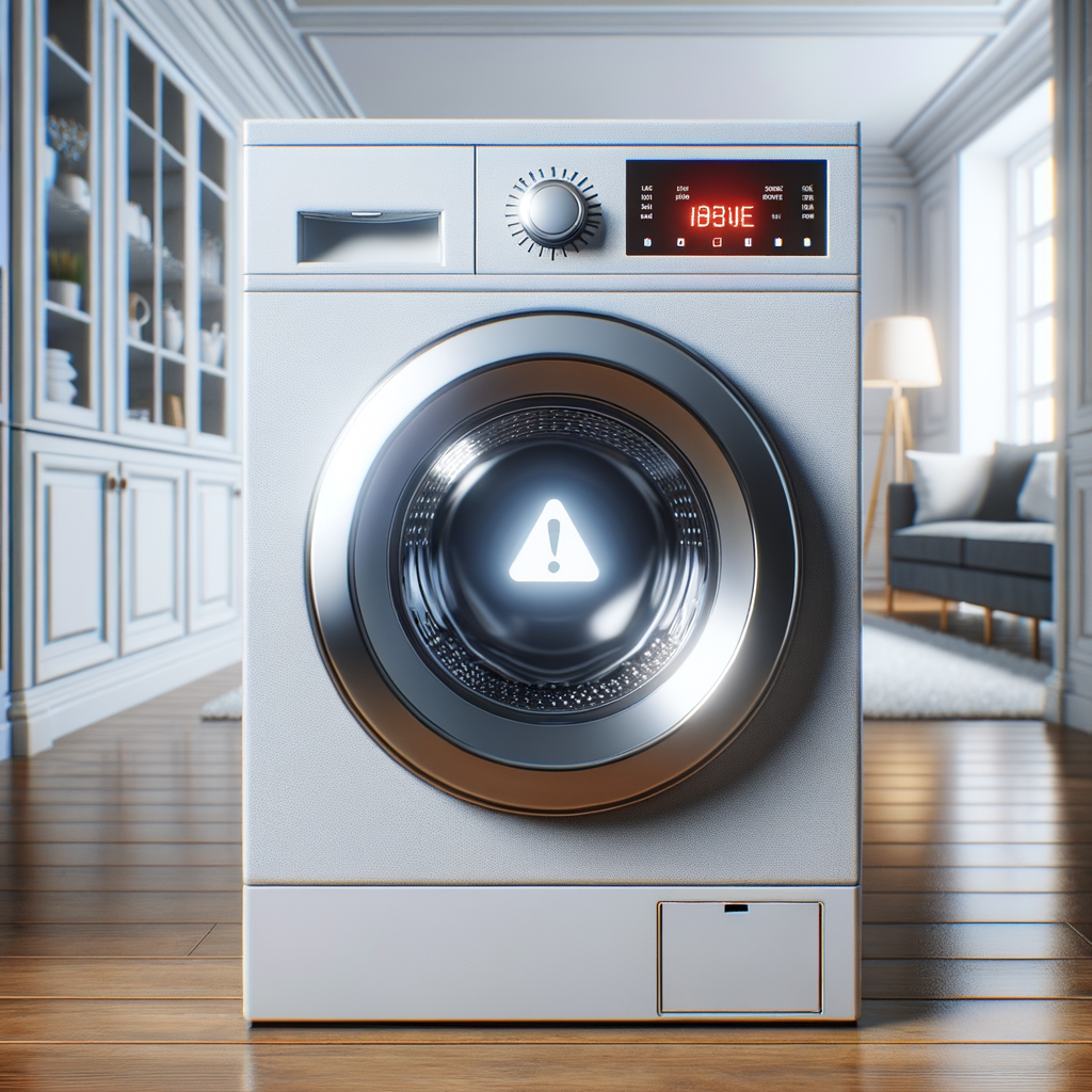 Illustration of رمز الخطأ E10 في غسالة Midea: شرح مشكلة دخول الماء وحلها سريعًا