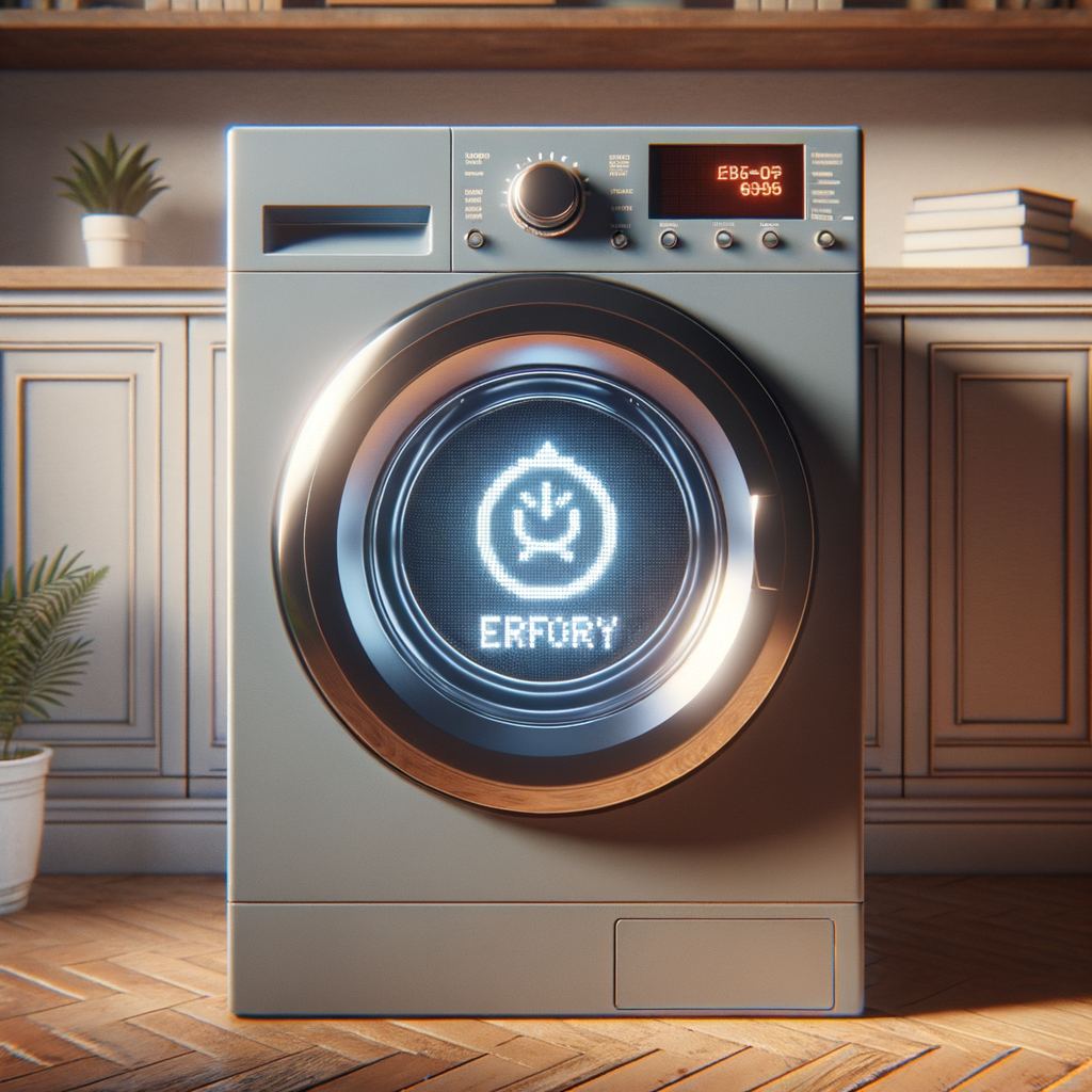 Illustration of رمز الخطأ E52 في غسالة Zanussi: حل مشكلة دوران المحرك بسرعة