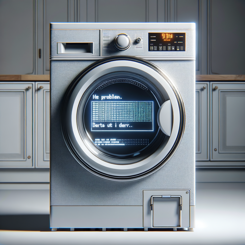 Illustration of رمز الخطأ PF في غسالة LG: سبب انقطاع الكهرباء وحلها سريعًا