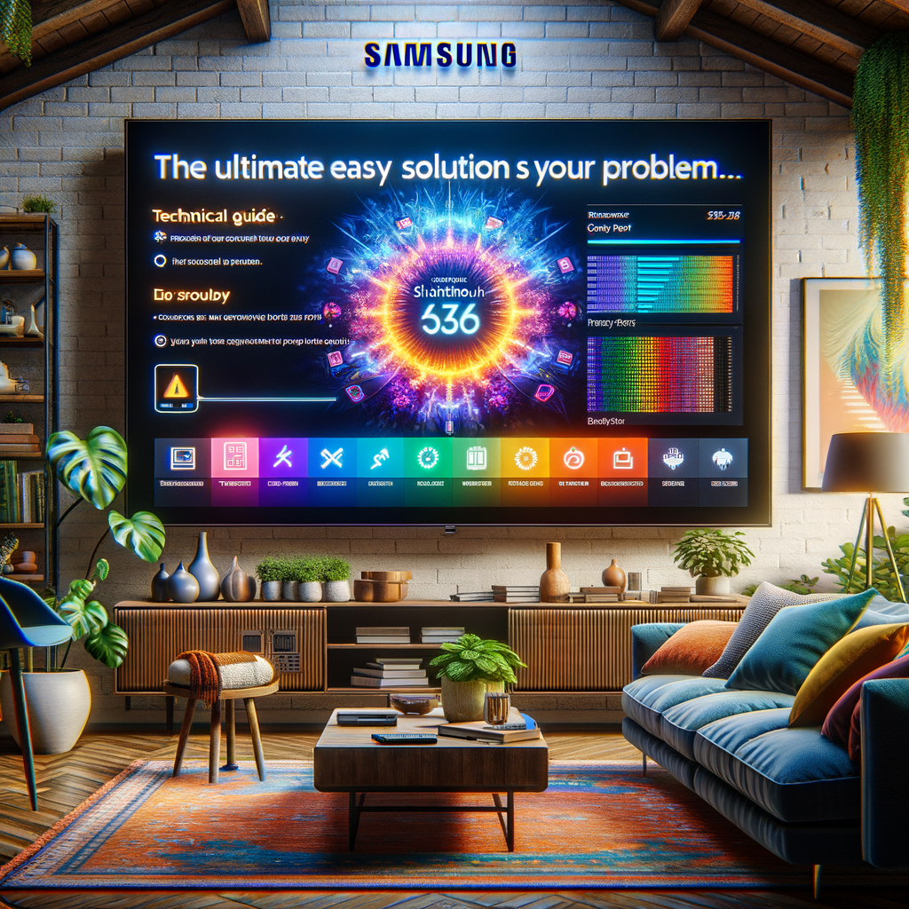 Illustration of شاشة Samsung Smart TV تفصل تلقائيًا؟ الحل النهائي والسهل لمشكلتك