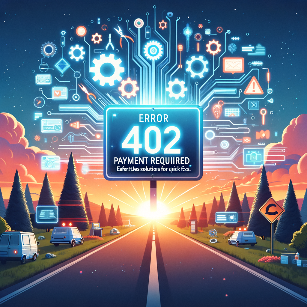Illustration of Error 402 Payment Required: Effortless Solutions for Quick Fixes