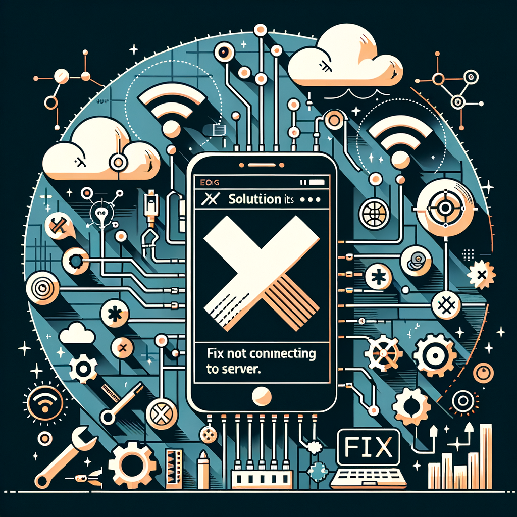 Illustration of Fix App Not Connecting to Server: Effortless Solutions That Work