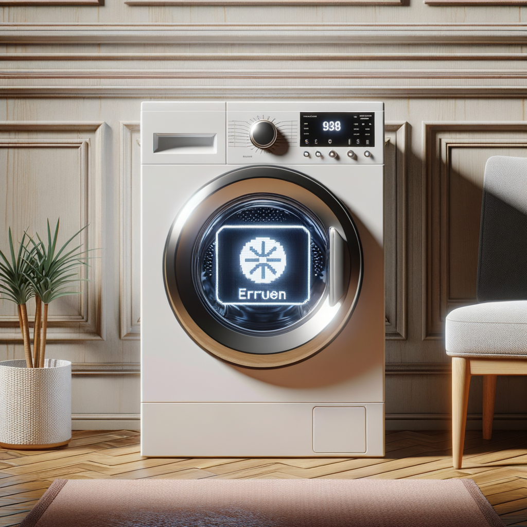 Illustration of Samsung Washer DC Error Code: Effortless Solutions for Unbalanced Loads