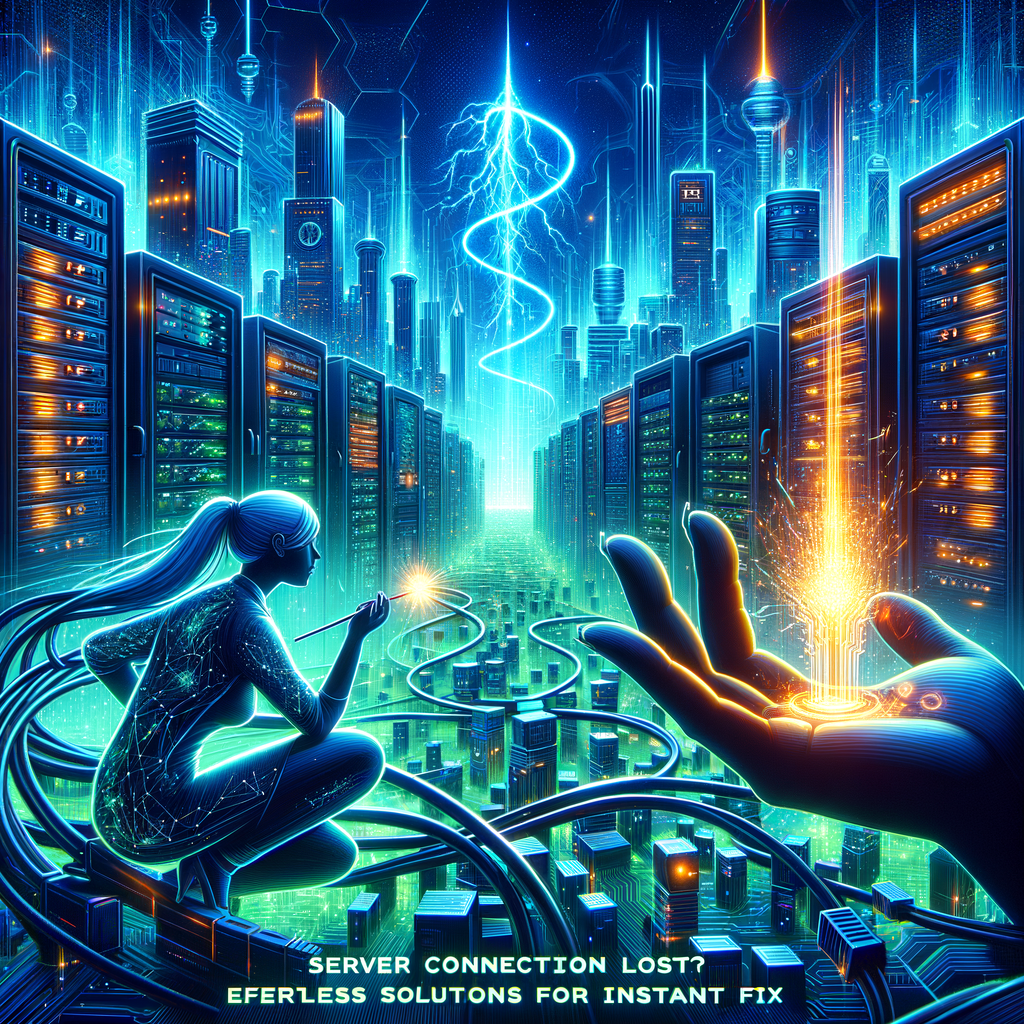 Illustration of Server Connection Lost? Effortless Solutions for Instant Fix