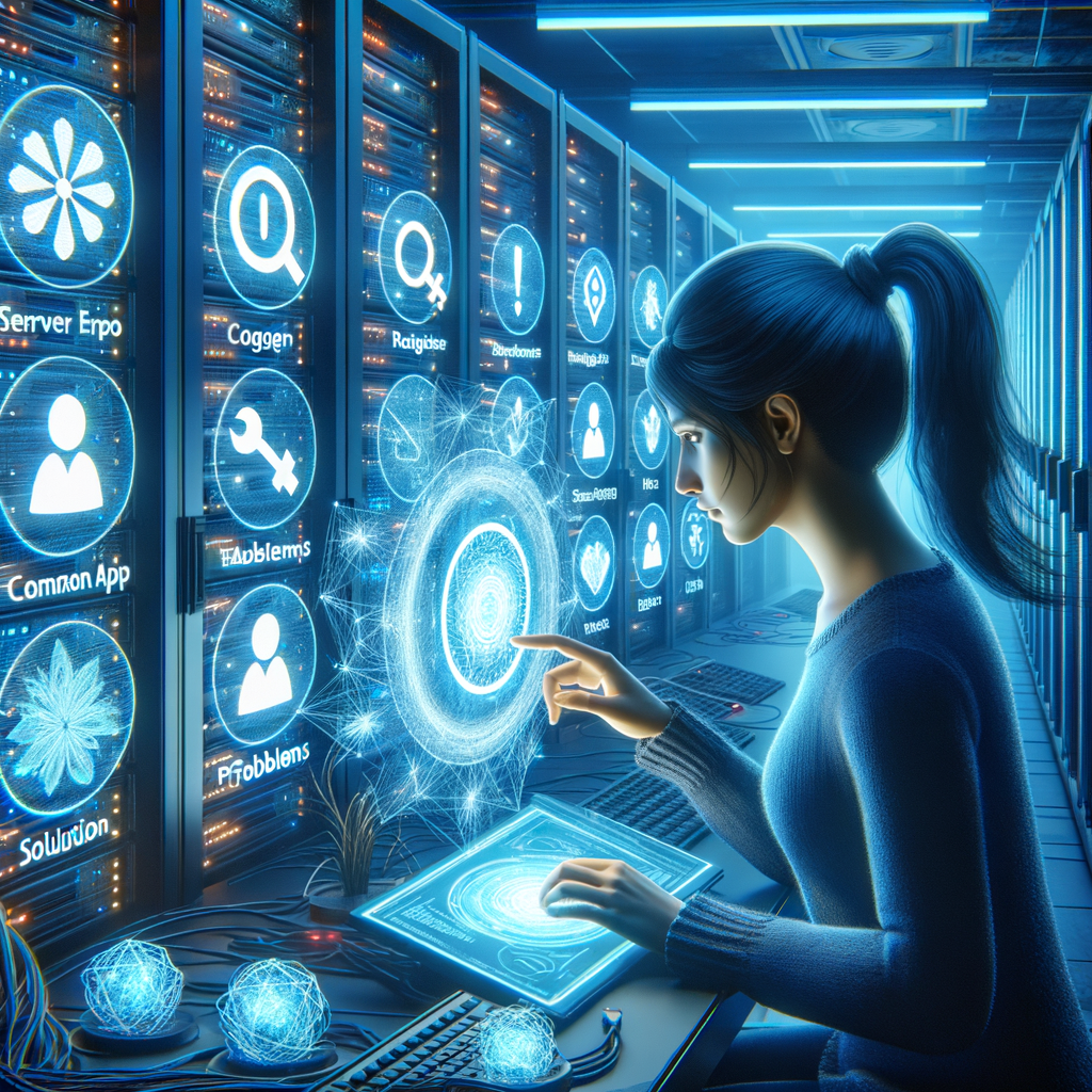 Illustration of Server Error Fix: Effortless Solutions for Common App Problems