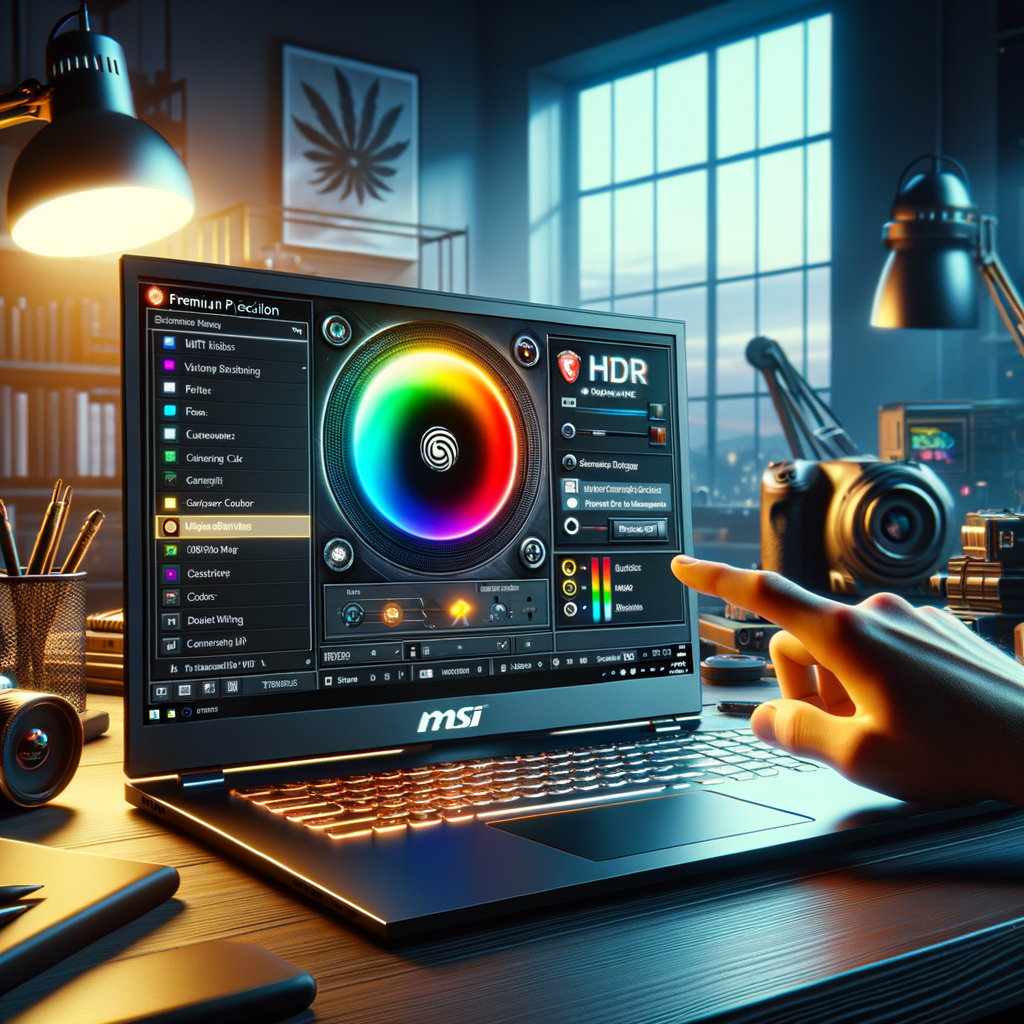 Illustration of حل مشكلة ألوان شاشة MSI Gaming باهتة بعد تفعيل HDR على Windows 11