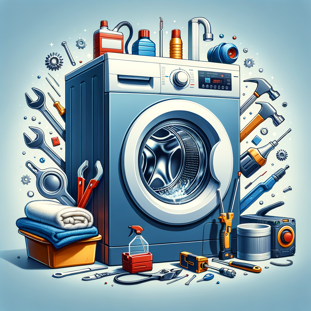 Illustration of حل مشكلة توقف غسالة إنديست عند منتصف الدورة بسهولة وفعالية