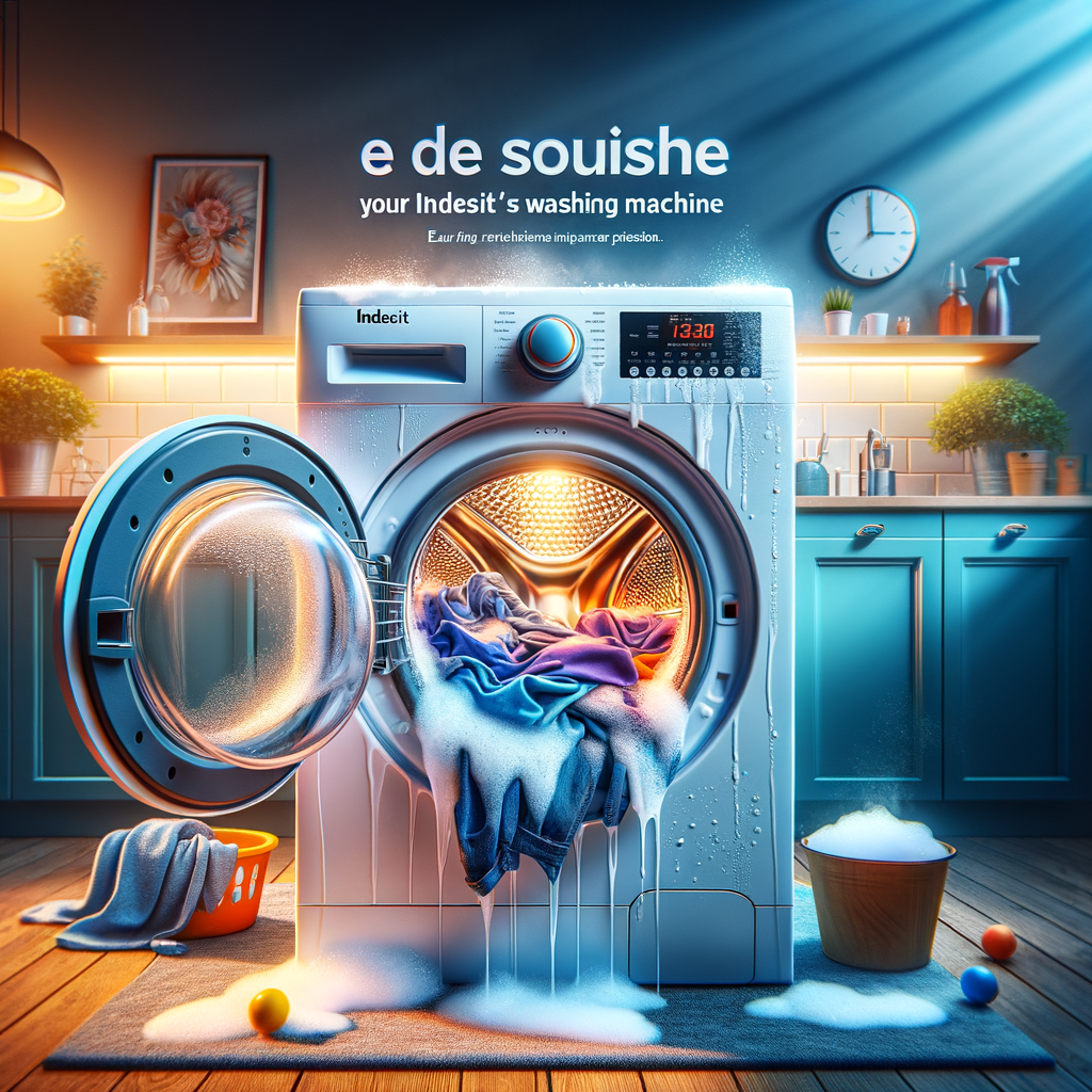 Illustration of حل مشكلة غسالة إنديست لا تشطف الملابس جيداً بسهولة