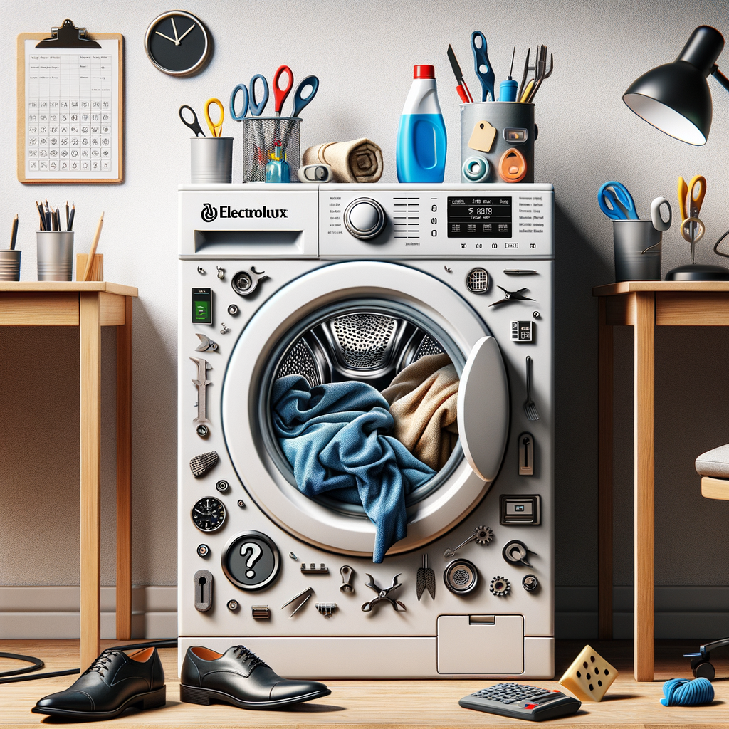 Illustration of حل مشكلة غسالة Electrolux التي لا تتعرف على الحمولة بسهولة