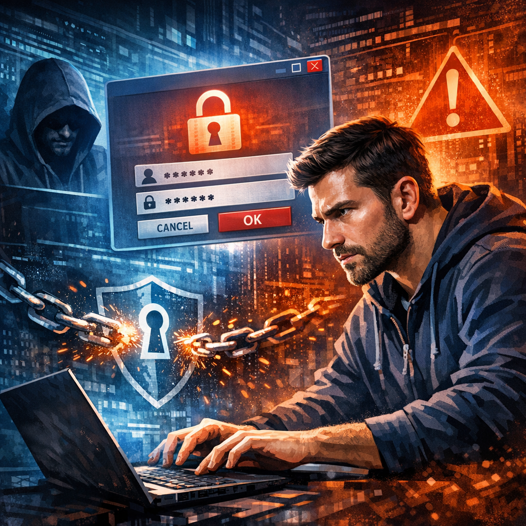 Illustration of ظهور رسالة Authentication Required؟ اكتشف الحل النهائي السريع!