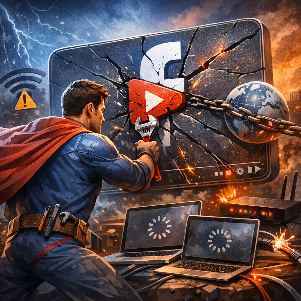 Illustration of كيف تصلح فيديوهات فيسبوك لا تعمل بسبب مشاكل الإنترنت بسهولة