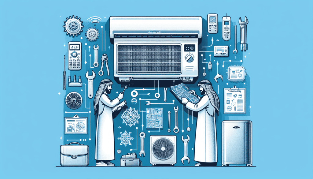 مكيف سامسونج لا يبرد