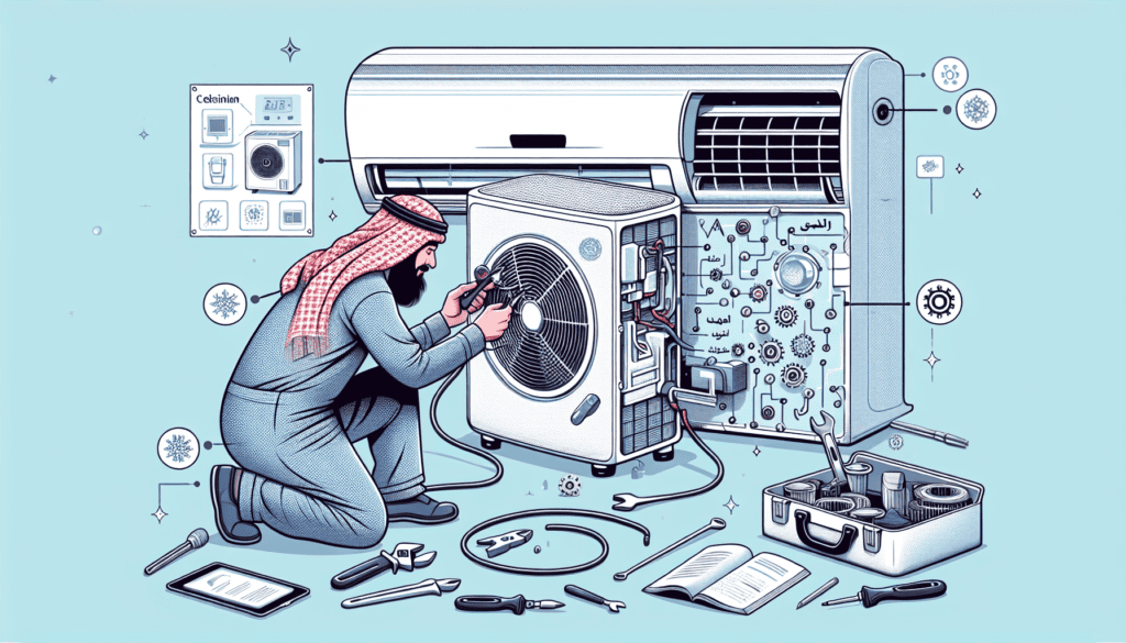 مكيف LG رمز خطأ CH