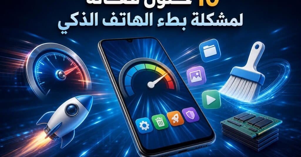 10 حلول فعالة لمشكلة بطء الهاتف الذكي – دليل شامل
